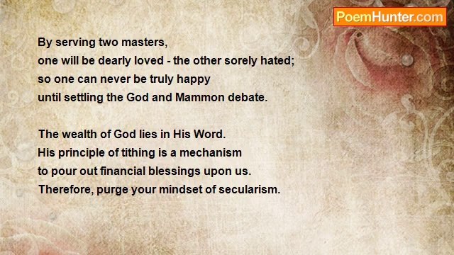 Joseph James Breunig 3rd - Giving Tithes to God