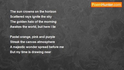 Justin Robert Cooper - My Final Sunrise