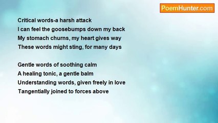 Ray Andrews - Words (revised)