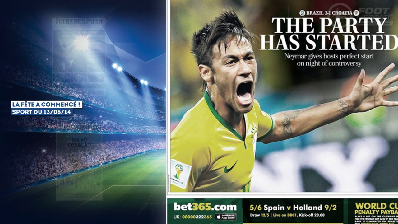 La presse internationale s’enflamme pour Neymar...