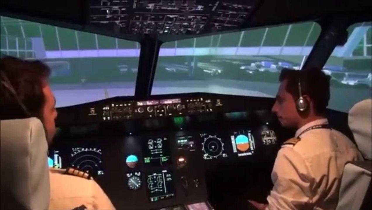 SIMULATEUR DE VOL EN AVION AIRBUS A320