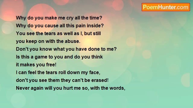 Samantha Glovier - The Tears in My Eyes