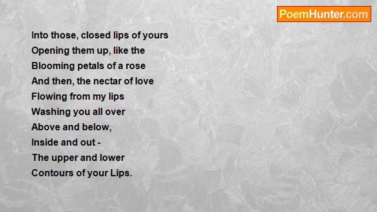 Aparna Chatterjee - Lend me your Lips