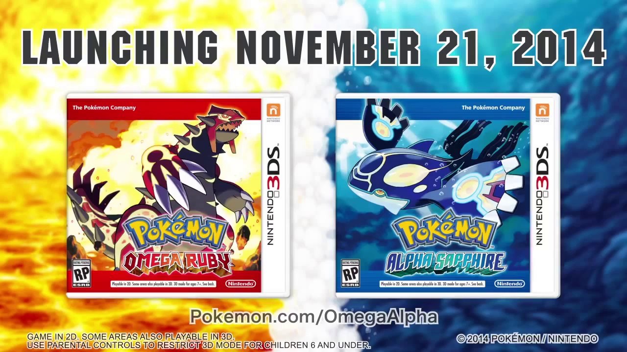 Pokemon Omega Ruby and Pokemon Alpha Sapphire - Mega Sableye Trailer