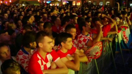 Mondial: les Croates déçus après la défaite contre le Brésil
