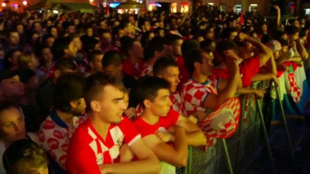 Mondial: les Croates déçus après la défaite contre le Brésil