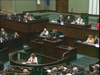Poseł Anna Zalewska - Wystąpienie z dnia 10 czerwca 2014 roku.