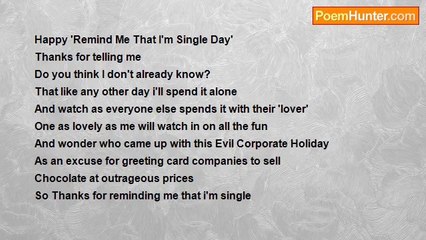 Guarded Heart - Happy Remind Me That I'm Single Day