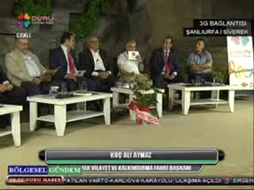 SİVEREK SORUNLARI DURU TV'DE-1 VE 2. BÖLÜMLER