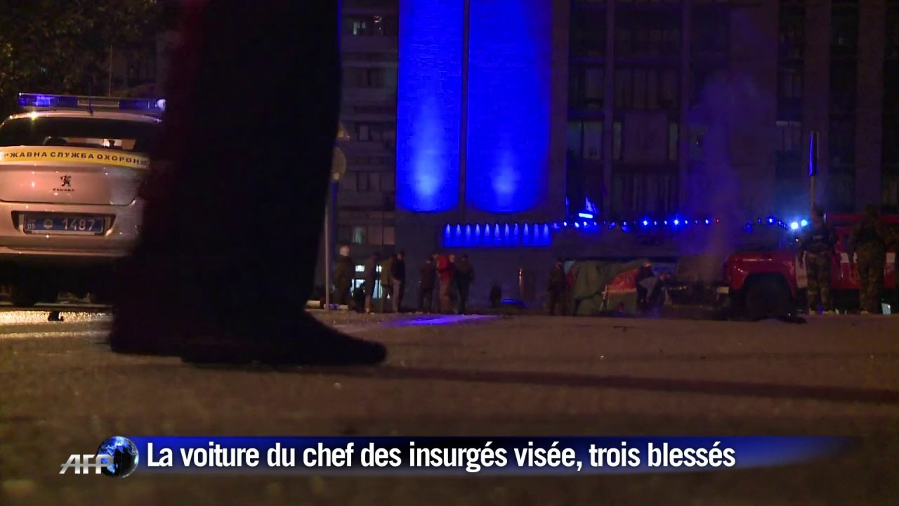 Ukraine : violentes explosions dans le centre de Donetsk