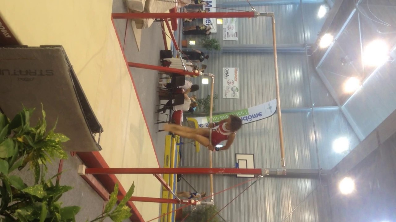 Barres Shirley Finale Vendome Championne Nationale UFOLEP NIveau 4