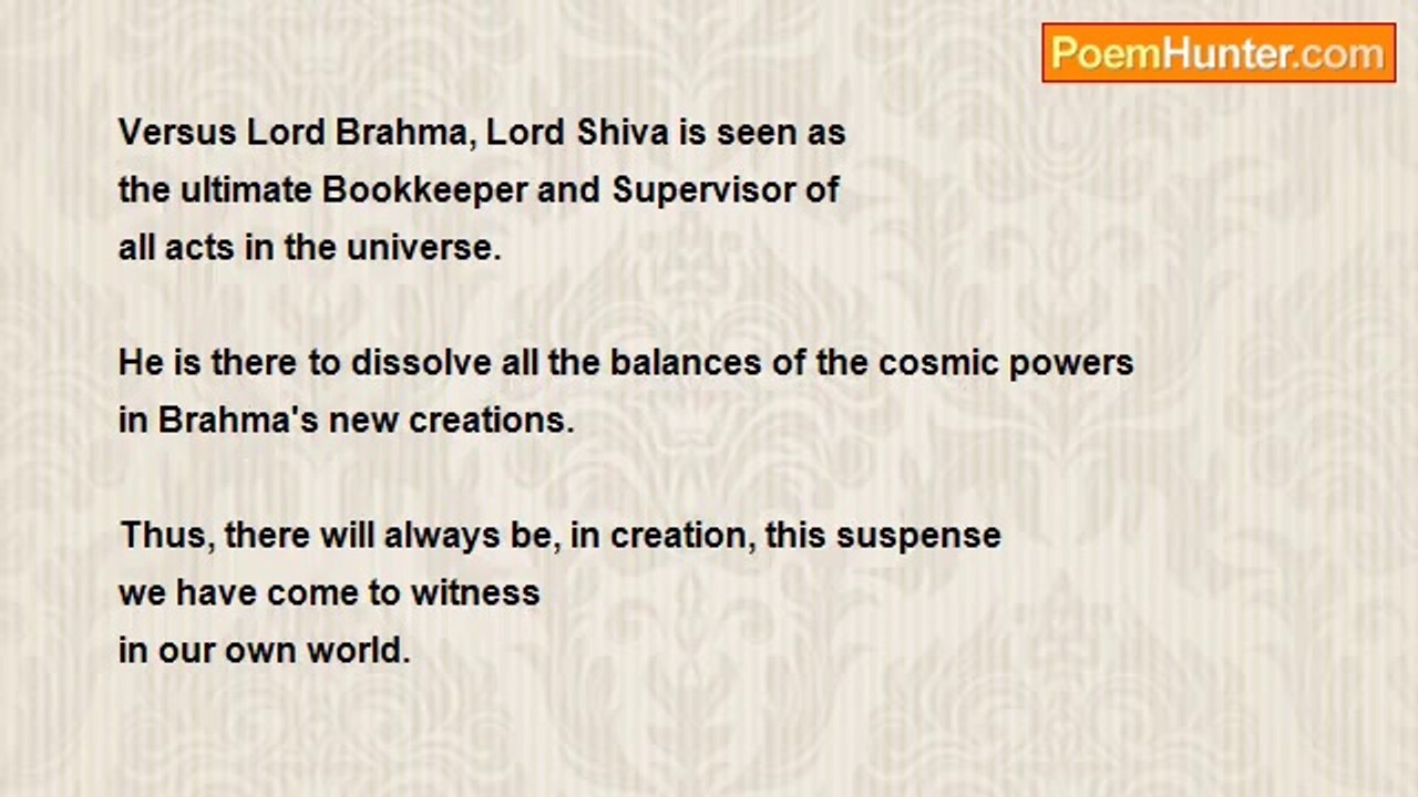 Erhard Hans Josef Lang - India's Truthful Imagery On Cosmic Supervision Versus Creation
