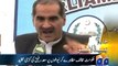 khawaja saad rafique criticising grand alliance