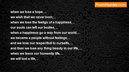 hazem al jaber - WHEN WE LOSE....