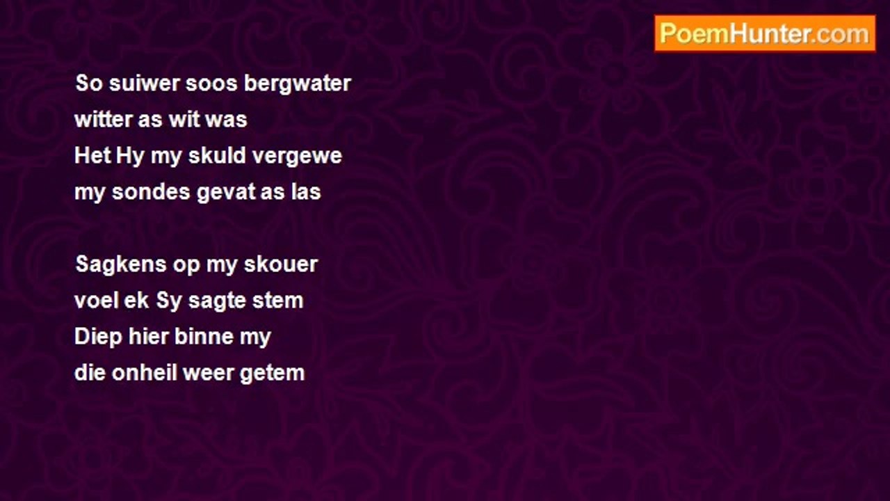 Sylvia Prinsloo - Roepstem Van My Vader