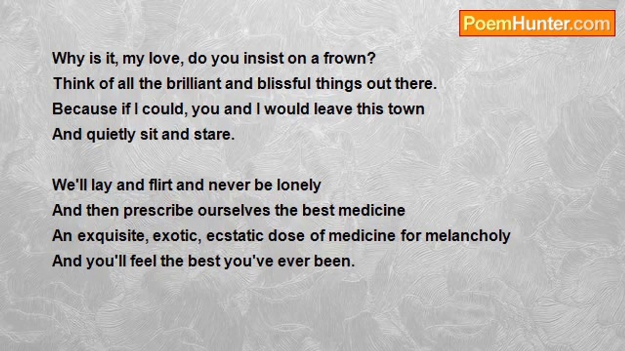 Eli MorenoDrew - Tribute to Medicine for Melancholy