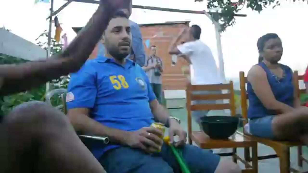 Watching the World Cup from a favela