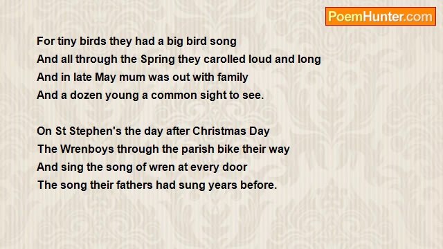 Francis Duggan - Wrens