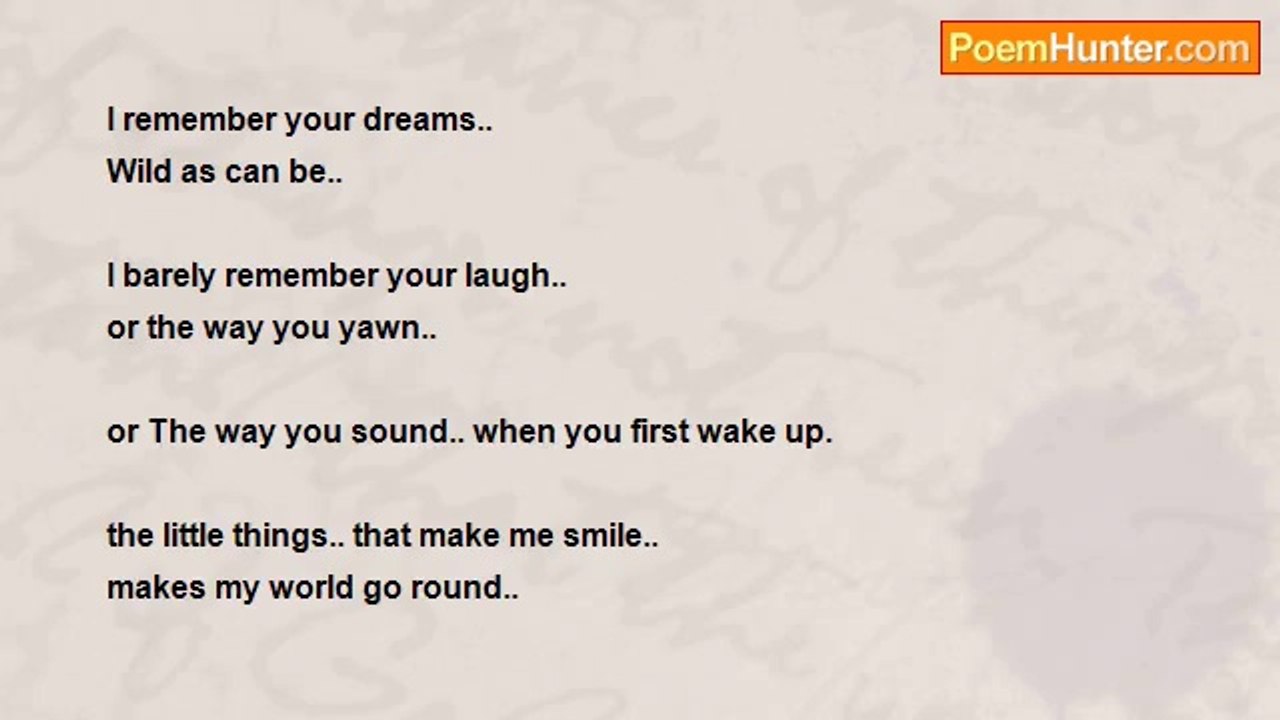 Dislocated Heart - little things...