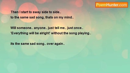 Dislocated Heart - Same sad song.