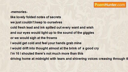 victoria martinez - Memories