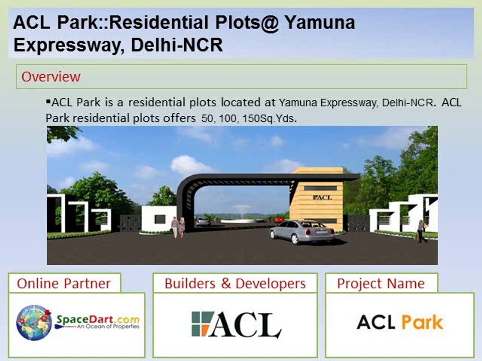 ACL Park by ACL at Yamuna Expressway, Delhi-NCR.