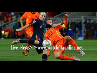 Live Spain vs Netherlands fifa Worldcup Coverage