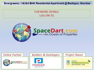 EverGreens by The Poddar Group at Badlapur, Mumbai.