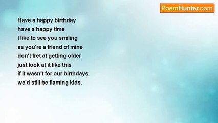 Charles M. Moore - Happy birthday