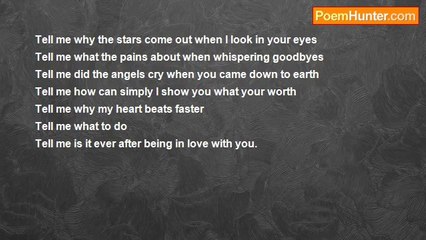 Charles M. Moore - Tell me