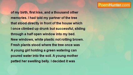 Not Long Left - On Returning To The Town Of My Childhood.