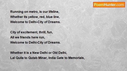 Khushdeep Kaur - Welcome to Delhi -City of Dreams