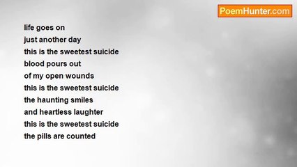 Tashi Coote - This Is The Sweetest Suicide