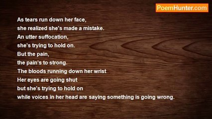 Lisa Harvey - Self Harming! ?