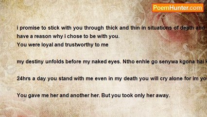 Ernest Makuakua - Till death do us apart not