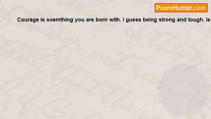 Susie Sunshine - Courage and being tough