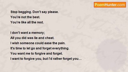 Erica McLean - Forget Forgiving