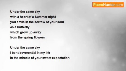 George Tzouvaras - Under the same sky