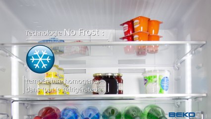 Réfrigérateur 1 porte 2 tiroirs Beko