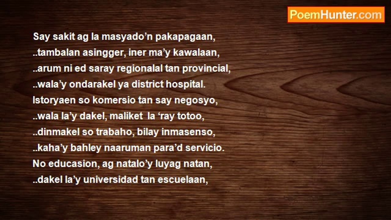 Ferdinand L Quintos - Pangasinan (Sakey A Lugay)