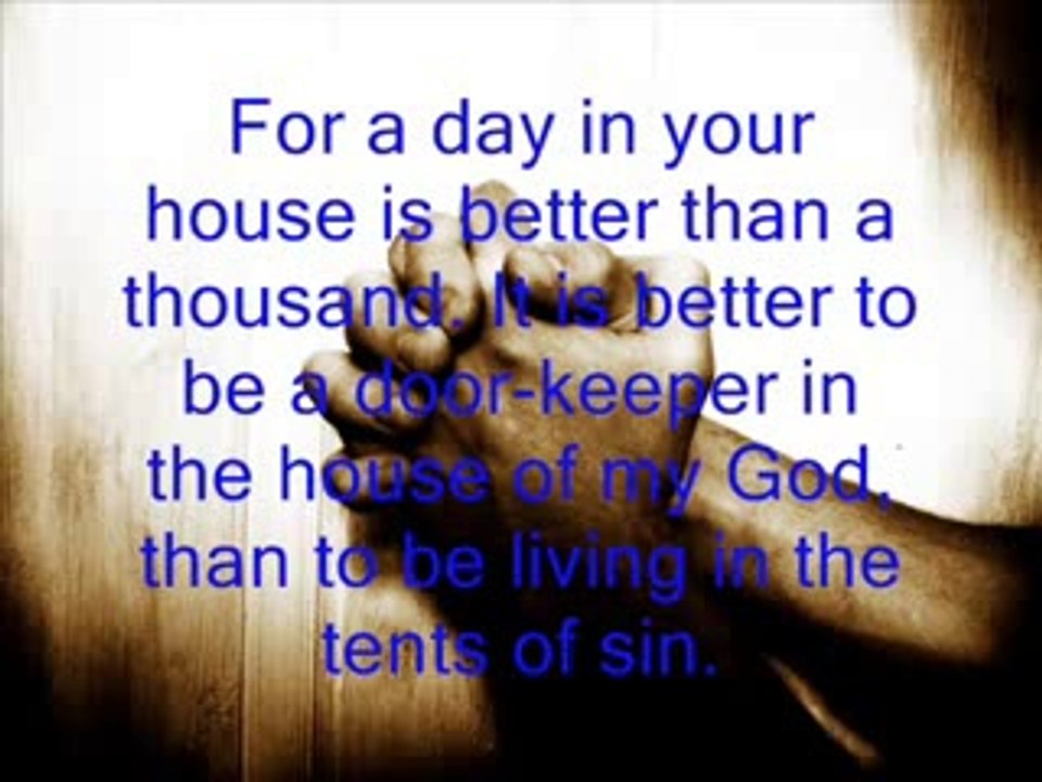 Khudawanda tu Lashkran da Khuda hai(Zaboor 84) Ernest Mall