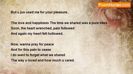 monis zafar - MY Everlasting Pain!