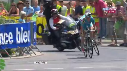 Criterium du Dauphiné: Altıncı etabın sonu