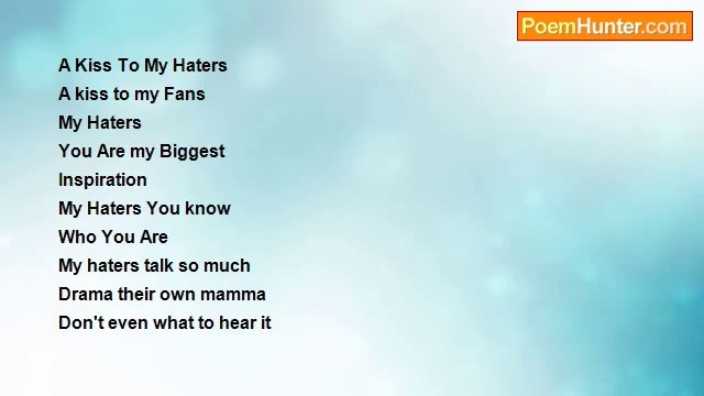 Lilly Emery - A Kiss To My Haters