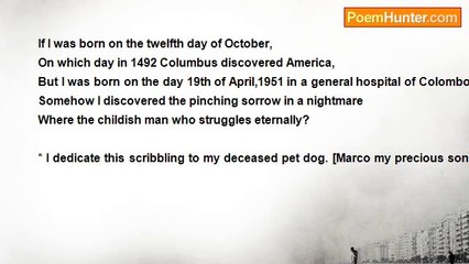 nimal dunuhinga - Christopher Columbus