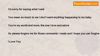 Derek SSki - I'm Sorry, Please Forgive Me