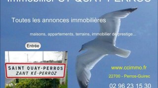 Immobilier à ST QUAY-PERROS (22700) |Annonces immobilières à St QUAY-PERROS, 22700