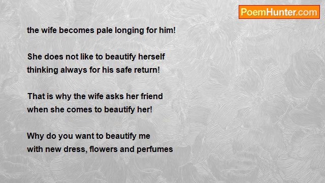 Dr.V.K. Kanniappan - A woman beautifies herself to make her husband happy!