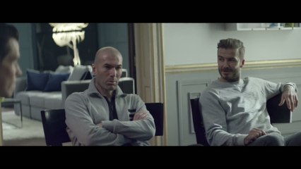 Zidane et Beckham vs Bale et Moura