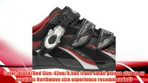 Best buy Northwave Fighter SBS Shoes Mens Road Cycling Black Red 42eu 9.5us,
